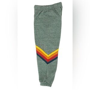 SIZE XL AVIATOR NATION CHEVRON SWEATPANTS